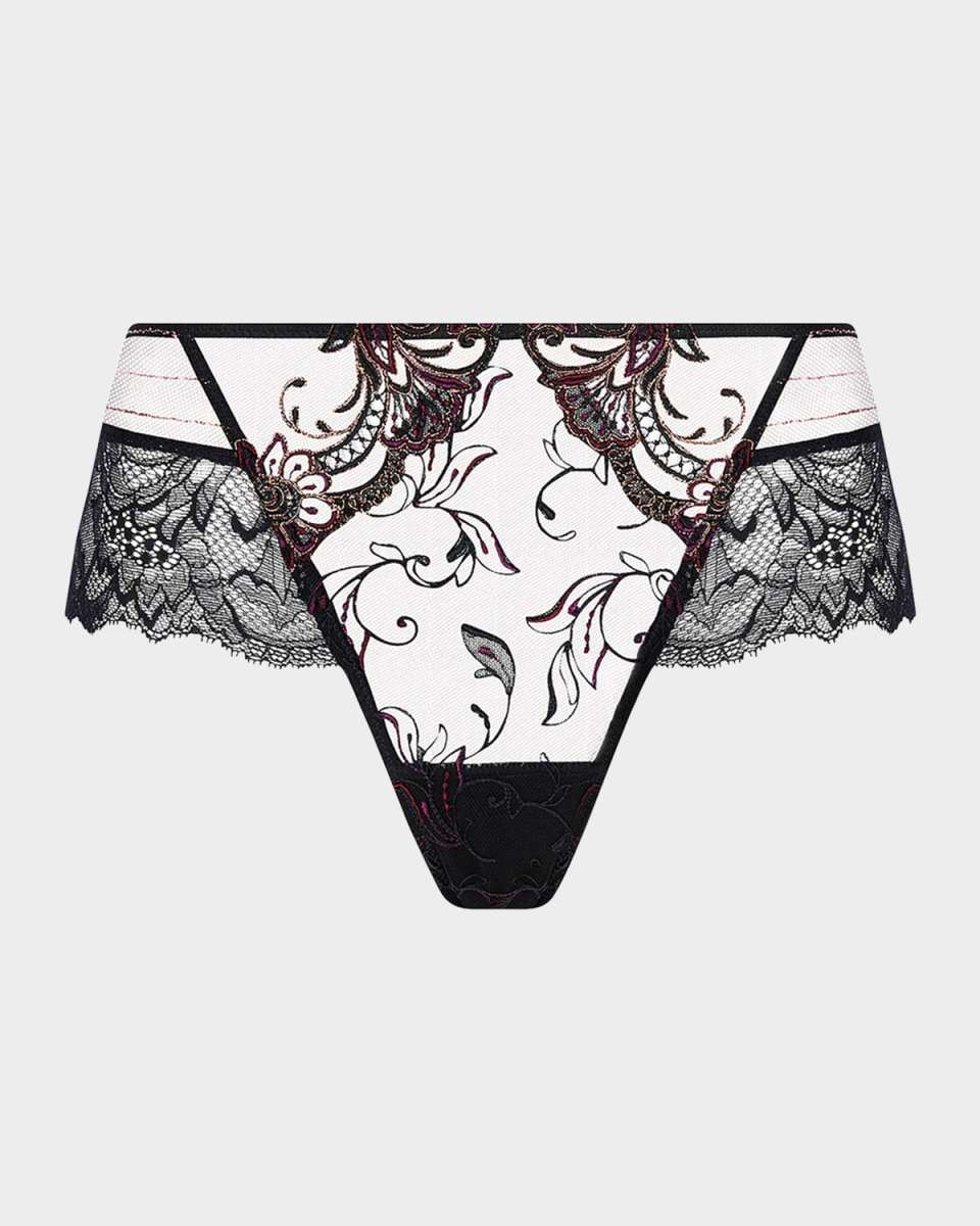 Charme Secret Embroidered Lace Boyshorts